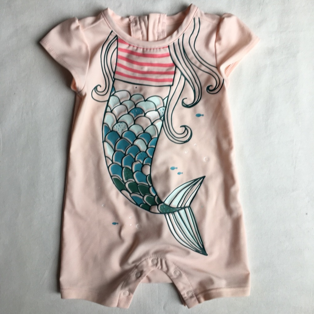 Gap bathing suit size 6 12 months one piece girls